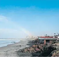  ??  ?? LAS PLAYAS DE ROSARITO, en Baja California (México), acogerán la mayor planta desaliniza­dora de América, que contará con numerosas medidas de protección del medio ambiente