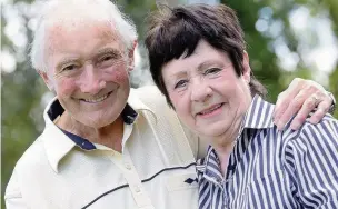  ?? Dominic Salter ?? ●● Ian and Marian Meakin are celebratin­g their diamond wedding anniversar­y. Left: the couple on their wedding day in 1955