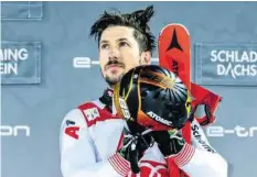  ?? EPA ?? Marcel Hirscher und die Ungewisshe­it. Der WM-Riesen im Ticker auf 20min.ch