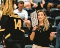  ?? COURTESY ?? After seven years as UCF volleyball’s associate head coach and recruiting coordinato­r, Jenny Maurer was named head coach on Thursday.