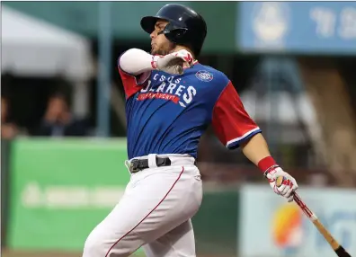  ?? File photo ?? Red Sox infielder Michael Chavis, above, is one of the rare Red Sox prospects who appeared at McCoy Stadium under recently fired President of Baseball Dave Dombrowski. The PawSox, with a dearth of top-end talent, finished last this season.