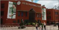  ??  ?? Prices of homes close to Celtic Park and Ibrox have been falling