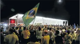  ??  ?? ANGER: Brazil’s real has appreciate­d just more than 12% despite clouds of weaker economic growth, political instabilit­y, ratings downgrades and recession