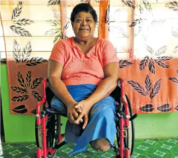  ?? Photo: Nicolette Chambers ?? Salanieta Ranitu at her home in Vakabuli Village, Lautoka, on December 12, 2018.