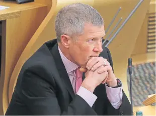  ?? Picture: Fraser Bremner. ?? North East Fife MSP Willie Rennie hit out at the Scottish Government after his call to test internatio­nal students was rejected.