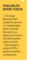  ??  ?? se descubrió por primera vez en España en 2004, Somos los humanos los que los dispersamo­s