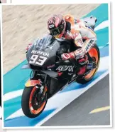  ??  ?? Marquez waited until the season had finished before getting the surgery