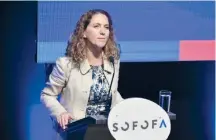  ?? / AGENCIAUNO ?? Rosario Navarro, presidenta de la Sofofa.