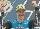  ?? FOTO: EFE ?? Àlex Márquez Primer podio Moto2