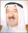  ??  ?? Sheikh Sabah Al Ahmad