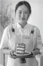  ?? ?? BAKER Ellie You spent years perfecting the look of her Koreatown bakery, Harucake, and its recipes. The viral sensation is known for unusual f lavors in its “not too sweet” cakes, a key trait of Asian baked goods.