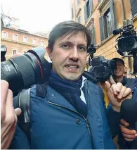  ??  ?? Dario Nardella Il sindaco di Firenze, 42 anni, davanti al Nazareno