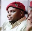  ??  ?? Floyd Shivambu