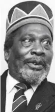  ??  ?? Jomo Kenyatta