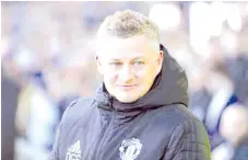  ??  ?? Solskjaer