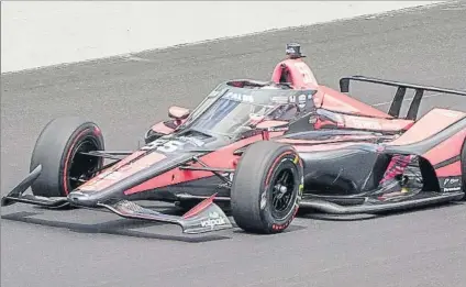  ?? FOTO: EFE ?? Àlex Palou, piloto del Dale Coyne Racing en la IndyCar, buscará ganar las Indy500 en su primer intento saliendo séptimo