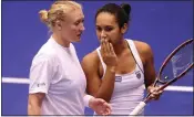  ??  ?? LOST FRIEND: Watson is using the tragic death of Elena Baltacha (left) as motivation