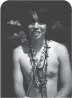  ??  ?? This Wampanoag young man has completed his manhood ceremony.