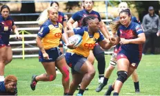  ?? ?? Women’s rugby is growing in US colleges but does not currently support a profession­al league