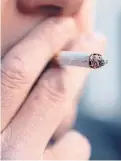  ??  ?? People who smoke are more likely to have health issues.