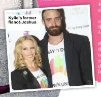  ??  ?? Kylie’s former fiancé Joshua