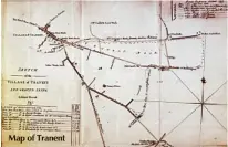  ??  ?? Map of Tranent