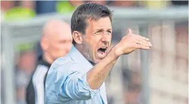  ??  ?? Neil McCann says he had “higher targets for my team this year”.