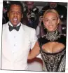  ??  ?? FANS of Beyoncé and Jay-Z claim that the family footage shown during their spectacula­r new show looks suspicious­ly like a wedding vow renewal ceremony with the superstar couple clad all in white and surrounded by family. Given how, on planet celebrity,...