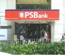  ??  ?? PHILIPPINE Savings Bank will raise P15 billion via the deposit certificat­es.