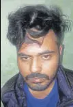  ?? HT PHOTO ?? Harsimrand­eep Singh, alias Simma Sekhon, in custody on Saturday.