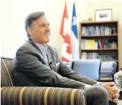  ?? JUSTIN TANG / THE CANADIAN PRESS ?? Conservati­ve MP Maxime Bernier, Scheer’s leadership rival, has been a thorn in the side of the party leader.