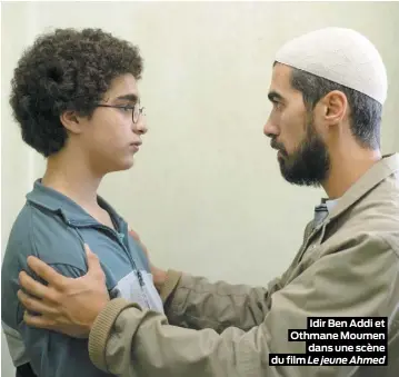  ??  ?? Idir Ben Addi et Othmane Moumen dans une scène du film Le jeune Ahmed