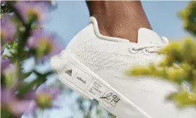  ?? Photograph: Allbirds and Adidas ?? Allbirds and Adidas have collaborat­ed on a sneaker they say has been created with 63% fewer emissions than a comparable running shoe.