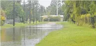  ?? ?? Flooding in Giru. Picture: Satria Dyer-darmawan