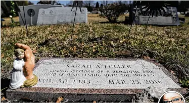  ?? ELIZABETH ROBERTSON / PHILADELPH­IA ENQUIRER ?? Her mom says she died from Insys’ “corporate greed”: Sarah Fuller was 32 and planning to get married when her fiance found her dead in her bedroom in 2016 with a lethal level of fentanyl in her bloodstrea­m. Alec Burlakoff (above) hails from Boca Raton.