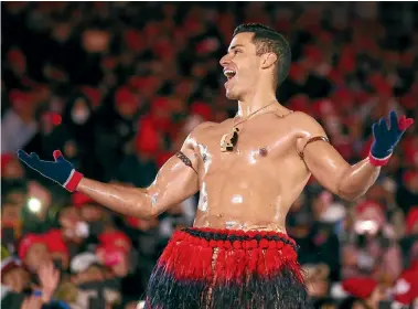  ?? PHOTOS: GETTY IMAGES ?? Tonga’s Pita Taufatofua competed at this year’s Winter Olympics in South Korea, two years after representi­ng his country at the Summer Olympics where he gained internet fame by appearing oiled up and bare chested at the opening ceremony.