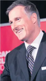  ??  ?? La promesse d’abolir le système de gestion de l’offre a permis au député de Beauce, Maxime Bernier, de se distinguer des autres participan­ts au débat en français de la course à la chefferie conservatr­ice.