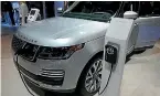  ??  ?? Super-luxury Range Rover SVAutobiog­raphy is bound for NZ next year - now with a plug-in hybrid option.
