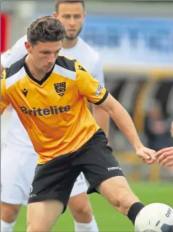  ?? FM16247621 ?? Matt McClure on the ball for Maidstone