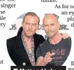  ??  ?? Matt and Luke Goss, from Bros, will play UK dates in August