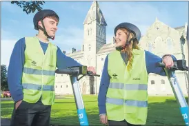  ?? ?? Ireland’s first E-scooter safety course will be rolled out in schools across Cork, including in Mitchelsto­wn, Fermoy and Glanmire.