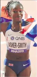  ?? Picture: @Teamgb ?? Dina Asher-smith