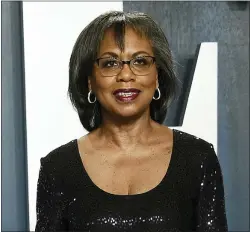  ?? PHOTO BY EVAN AGOSTINI — INVISION — AP, FILE ?? In this Feb. 9, 2020, file photo, Anita Hill arrives at the Vanity Fair Oscar Party in Beverly Hills. Hill, who essentiall­y introduced the subject of sexual harassment to the public in 1991, says “the conversati­on has changed” as a result of #MeToo.