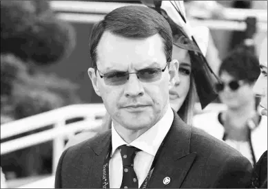  ?? SUSIE RAISHER ?? Aidan O’Brien has 12 Breeders’ Cup winners, despite being based 3,000 miles from the U.S.