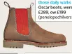  ??  ?? The spring boot for all those daily walks Oscar boots, were £289, ow £199 (penelopech­ilvers.com)
Easy sliders
Pink velvet mules, were £149, now £89