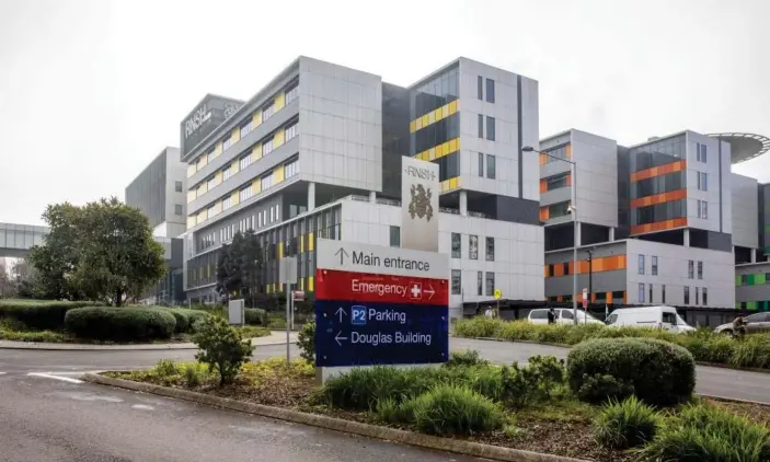  ?? Photograph: Jenny Evans/Getty Images ?? Royal North Shore hospital has lost more than 500 staff who are now isolating after being deemed close contacts of a student nurse who contracted Covid.