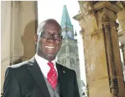  ?? FRED CHARTRAND / THE CANADIAN PRESS ?? Liberal MP Emmanuel Dubourg aims to counter misinforma­tion driving Haitians to come to Canada.
