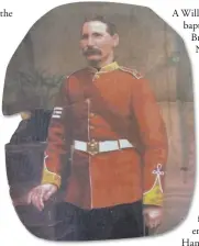  ??  ?? Pam Makinson’s great grandfathe­r in his Lancashire Fusiliers uniform