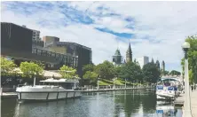  ?? LE BOAT ?? Ontario's Le Boat, situated along the Rideau Canal, is technicall­y a luxury houseboat, but it feels more like a cosy yacht.