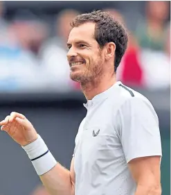  ?? PA. ?? Sir Andy Murray spoke to the Duchess of Cambridge and pupils at Bond Primary School in London by video call.